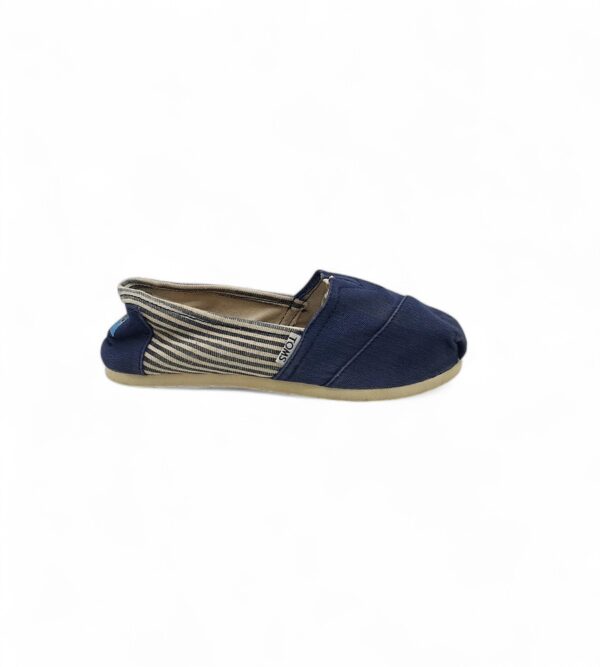 Espadrile dama Toms 39 material textil , albastru - imagine 1