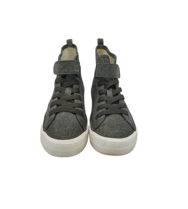 Tenisi copii H&M  34 material textil , gri - imagine 3