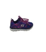 Adidasi copii Skechers 27 material textil , albastru mov