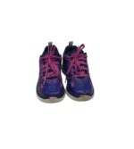 Adidasi copii Skechers 27 material textil , albastru mov - imagine 3