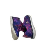Adidasi copii Skechers 27 material textil , albastru mov - imagine 4