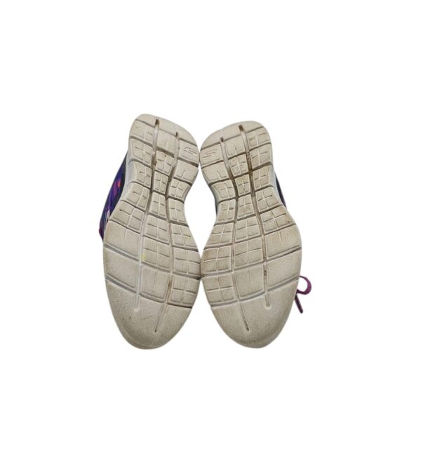Adidasi copii Skechers 27 material textil , albastru mov - imagine 5