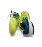 Adidasi copii Artengo 35 material textil , imitatie de piele , galben albastru - imagine 4