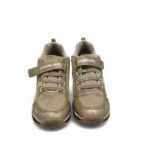Adidasi copii Geox 31 material textil , imitatie de piele , crem - imagine 3