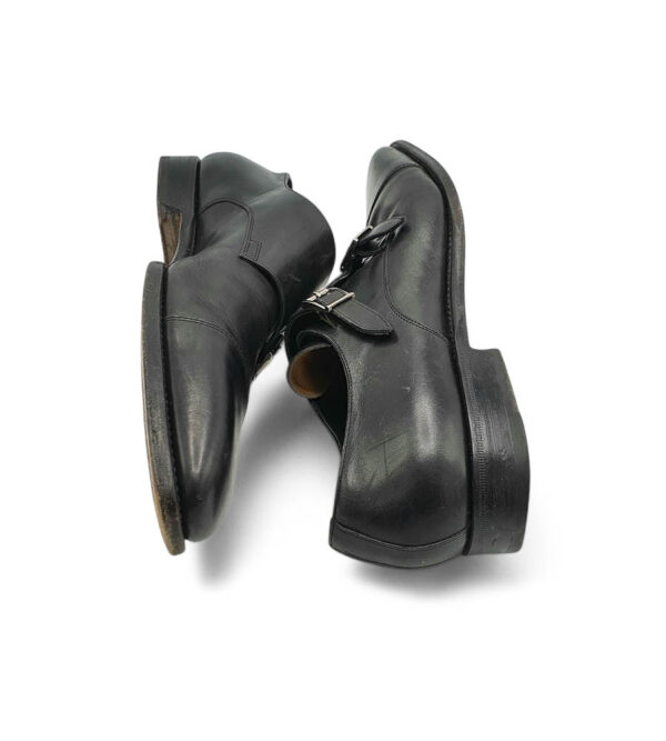 Pantofi barbati Santoni 42 piele , negru - imagine 4