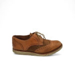 Pantofi barbati Ba Shoes 43 piele intoarsa , piele ,maro