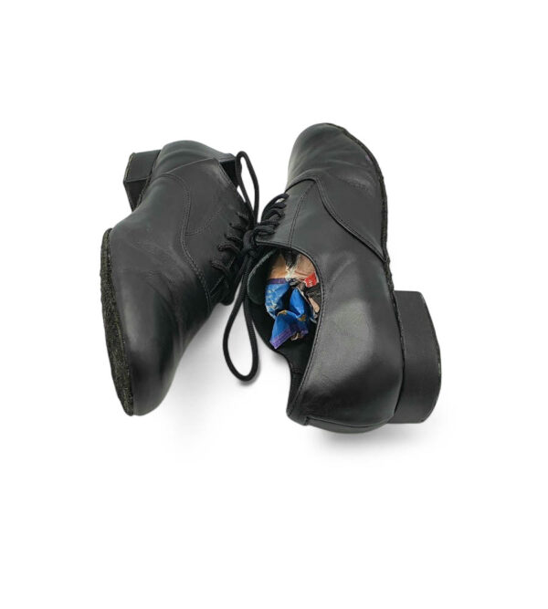 Pantofi barbati 41 piele , negru (dans) - imagine 4