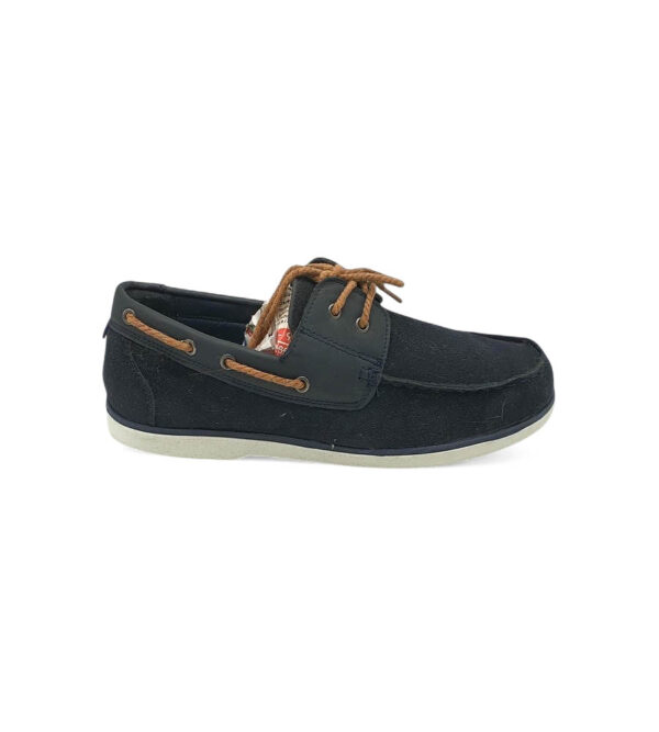Mocasini barbati Primark 42 imitatie de piele , material textil , negru - imagine 1