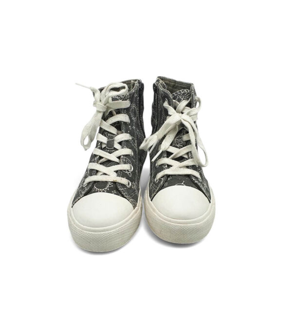 Tenisi copii Lilly & Dan 34 material textil , gri - imagine 3