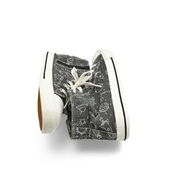 Tenisi copii Lilly & Dan 34 material textil , gri - imagine 4