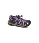 Sandale copii 36 material textil , imitatie de piele , mov albastru
