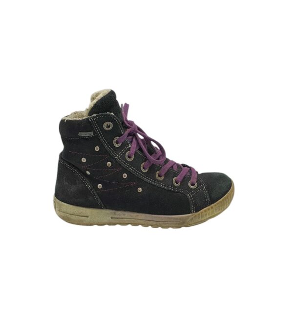 Ghete copii Superfit 34 piele intoarsa , imblanite , Goretex - imagine 1