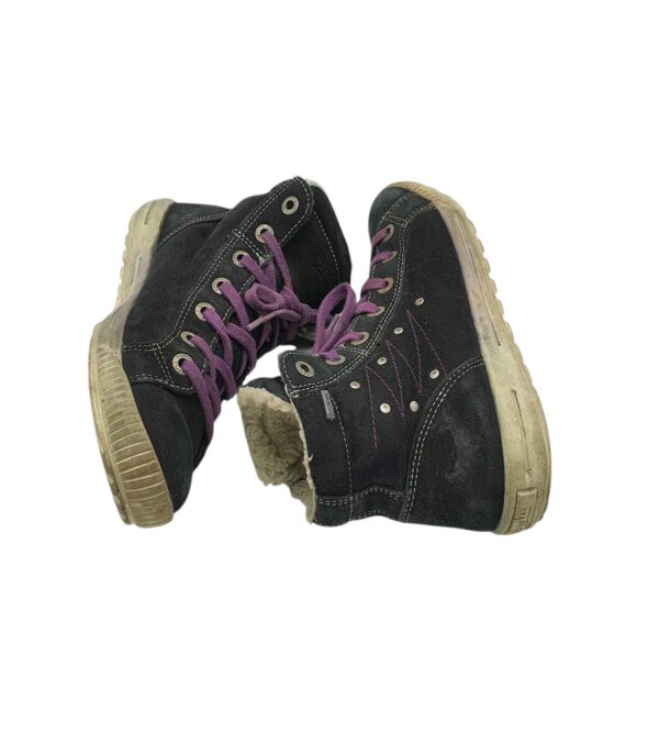 Ghete copii Superfit 34 piele intoarsa , imblanite , Goretex - imagine 4