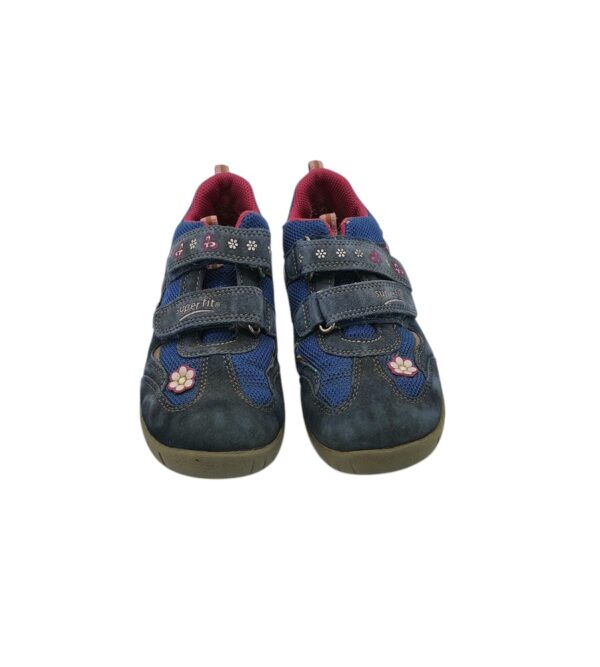 Adidasi copii Superfit 33 material textil , piele intoarsa , albastru - imagine 3