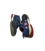 Adidasi copii Superfit 33 material textil , piele intoarsa , albastru - imagine 4