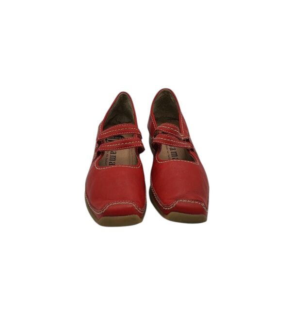 Pantofi dama Bama 37 piele , rosu - imagine 3