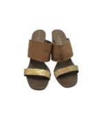 Saboti dama Cafe Noir 38 piele , imitatie de piele , maro - imagine 3