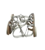 Sandale dama Exma 36 imitatie de piele , gri - imagine 4