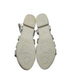 Sandale dama Exma 36 imitatie de piele , gri - imagine 5