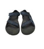 Sandale barbati Teva 44 material textil , albastru negru - imagine 3