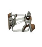 Sandale dama Vabene 37 piele , gri - imagine 3