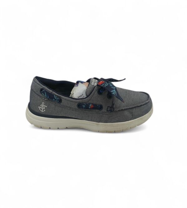 Adidasi dama  Skechers 40 material textil , albastru - imagine 1