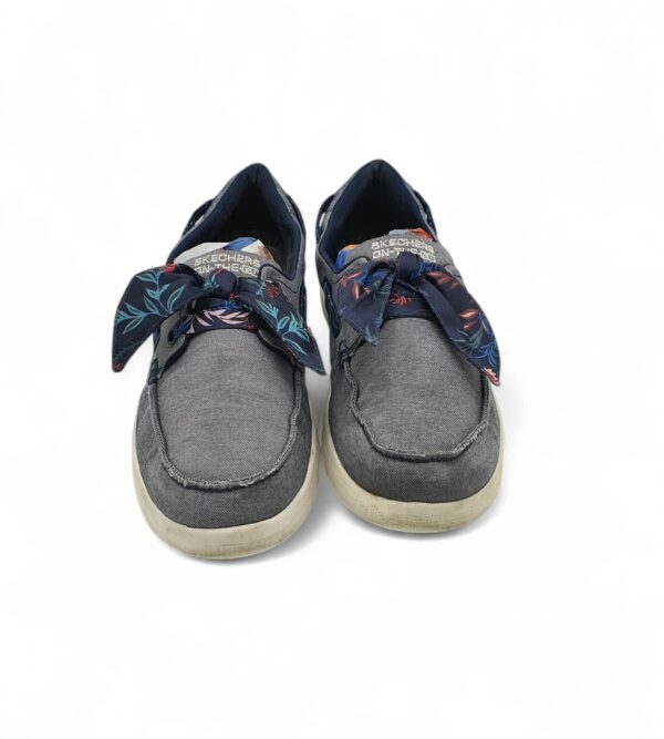 Adidasi dama  Skechers 40 material textil , albastru - imagine 3