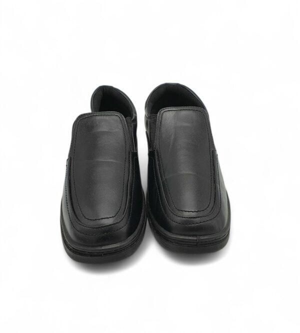 Pantofi barbati Hobos 45 imitatie de piele , negru - imagine 3