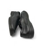 Pantofi barbati Hobos 45 imitatie de piele , negru - imagine 4