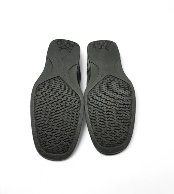 Pantofi barbati Hobos 45 imitatie de piele , negru - imagine 5
