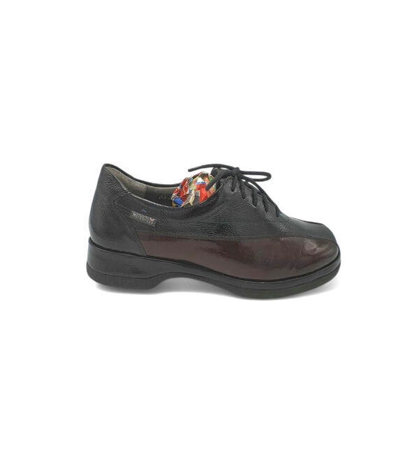 Pantofi dama Mephisto 37.5 piele , negru maro - imagine 1