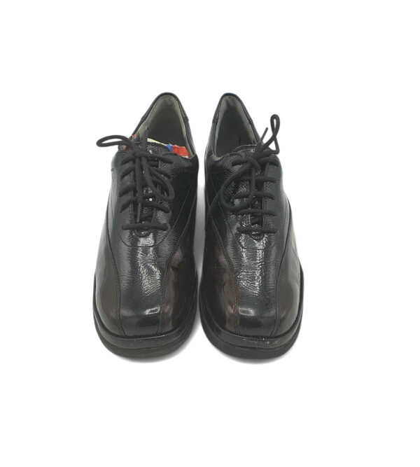 Pantofi dama Mephisto 37.5 piele , negru maro - imagine 3