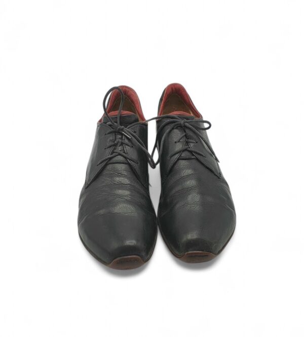 Pantofi dama Think 37.5 piele , negru - imagine 3