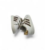 Adidasi copii Adidas 22 imitatie de piele , alb - imagine 4