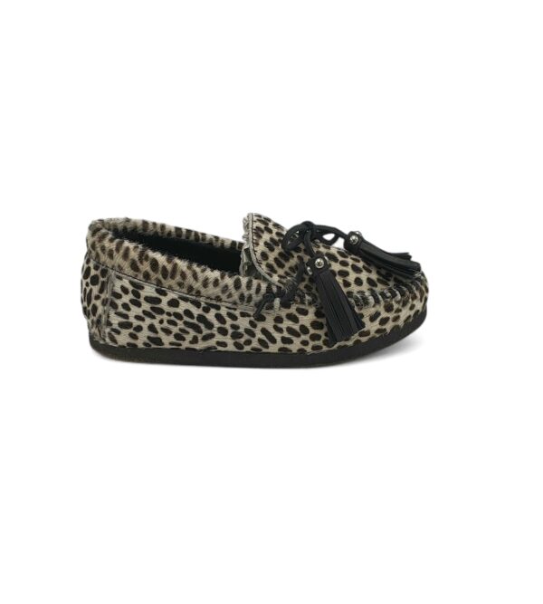 Mocasini dama Zara 37 material textil , negru - imagine 1