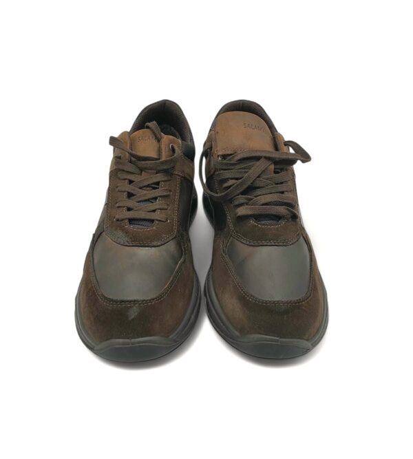 Adidasi barbati Salamander 44 piele , maro , Gore tex - imagine 3