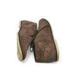 Ghete barbati Zara 40 piele intoarsa , maro - imagine 4