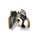 Adidasi dama Adidas 36 imitatie de piele , alb negru - imagine 4