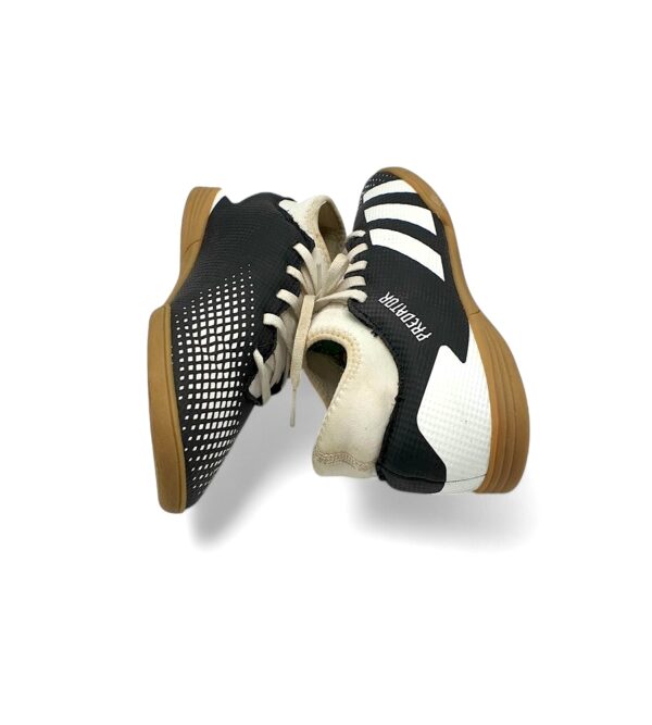 Adidasi dama Adidas 36 imitatie de piele , alb negru - imagine 4