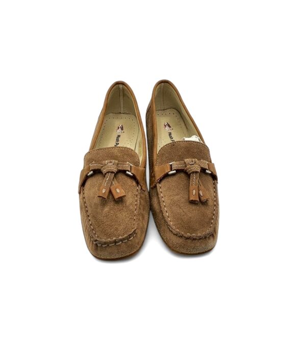 Mocasini dama Hush Puppies 38 piele intoarsa , maro - imagine 3