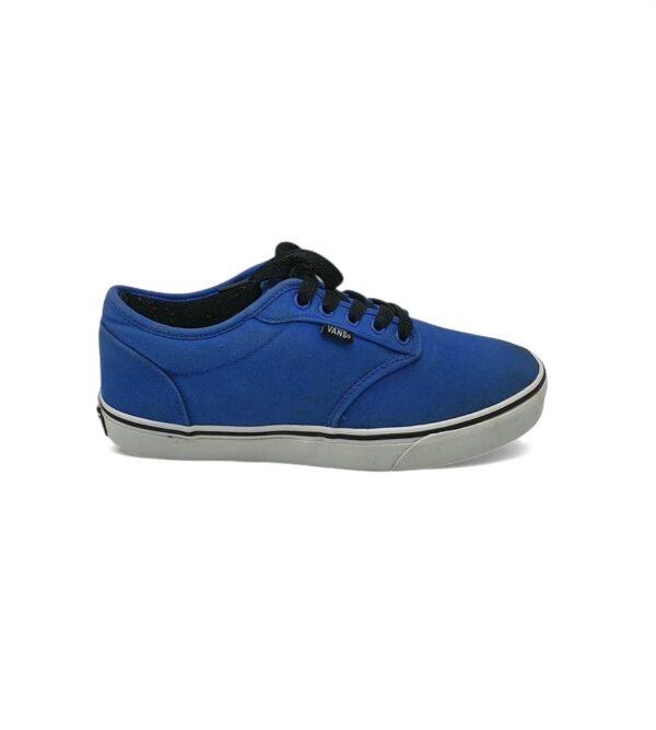 Tenisi barbati Vans 44.5 material textil , albastru - imagine 1