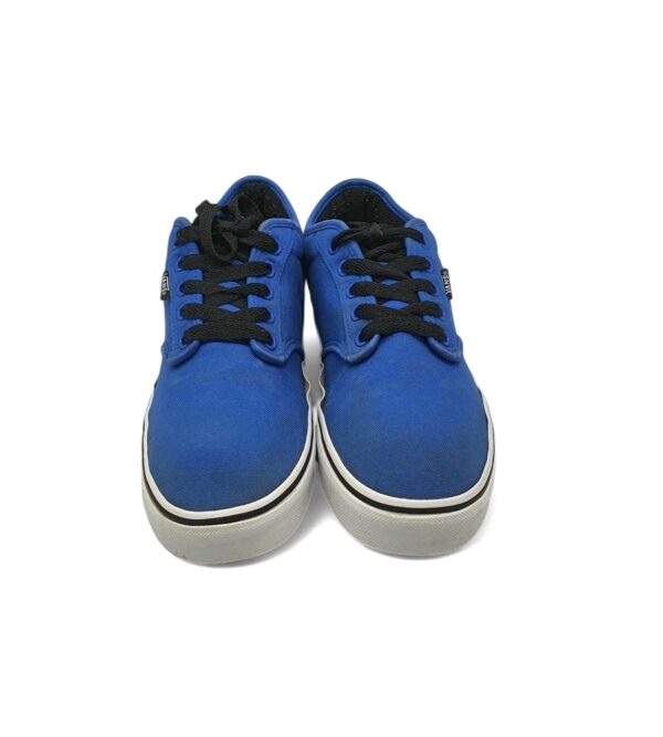 Tenisi barbati Vans 44.5 material textil , albastru - imagine 3