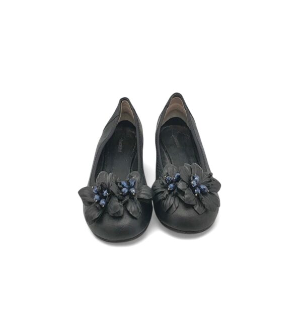 Balerini dama Graceland 38 imitatie de piele , negru - imagine 3