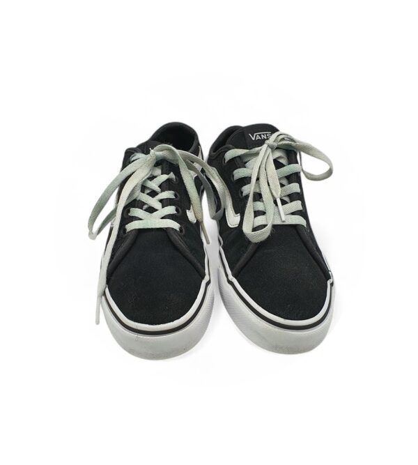 Tenisi dama Vans 39 piele intoarsa , material textil , negru - imagine 3