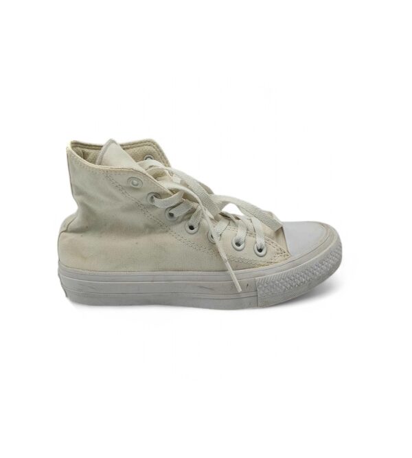 Tenisi dama Converse 37.5 material textil , alb - imagine 1