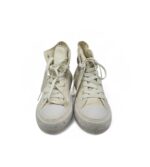 Tenisi dama Converse 37.5 material textil , alb - imagine 3