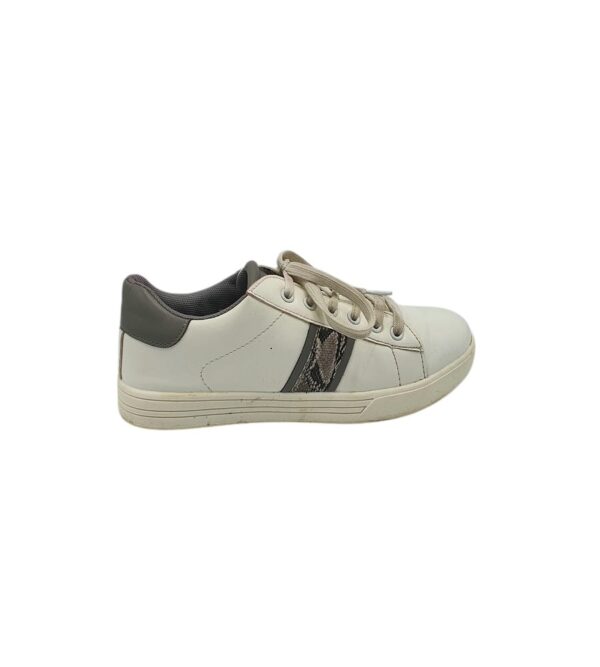 Adidasi dama Blue Motion 37 imitatie de piele , alb - imagine 1