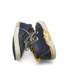 Adidasi copii Geox 36 piele , material textil , albstru - imagine 4