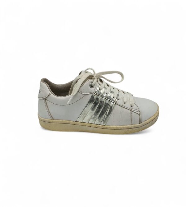 Adidasi dama Buffalo 38 piele , imitatie de piele , alb gri - imagine 1