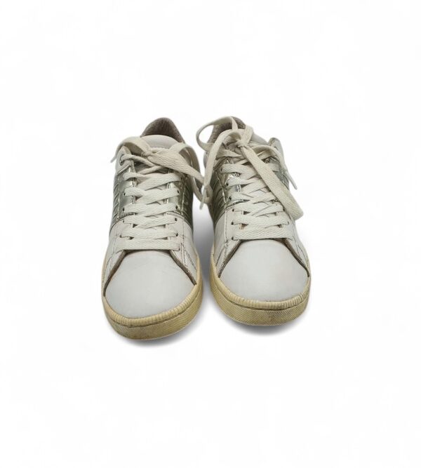 Adidasi dama Buffalo 38 piele , imitatie de piele , alb gri - imagine 3